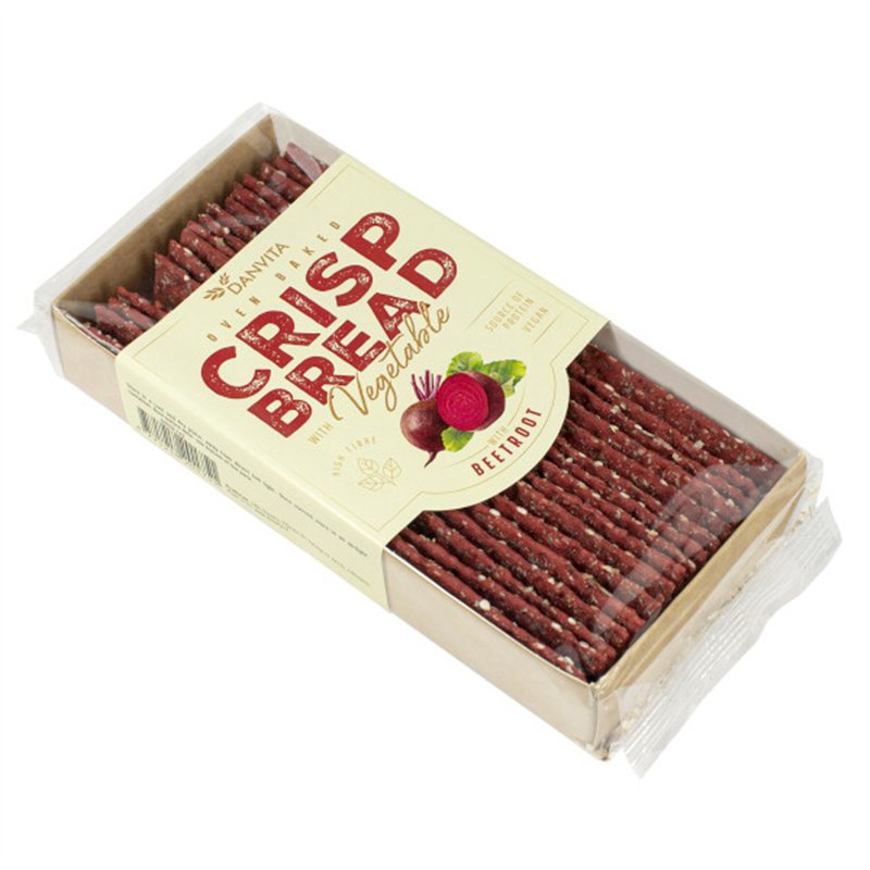 Crispbread à la betterave rouge  (vegan) 130g