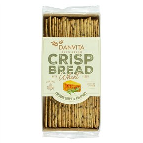 Crispbread with Cheddar & Rosemary 130g