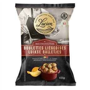 Belgian crisps Liège Boulettes 125g