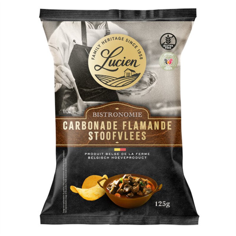 Chips Belges Carbonades Flamande 125g