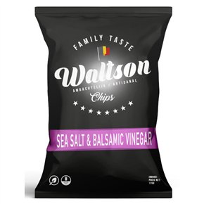 Belgian chips sea salt & balsamic vinegar 125g