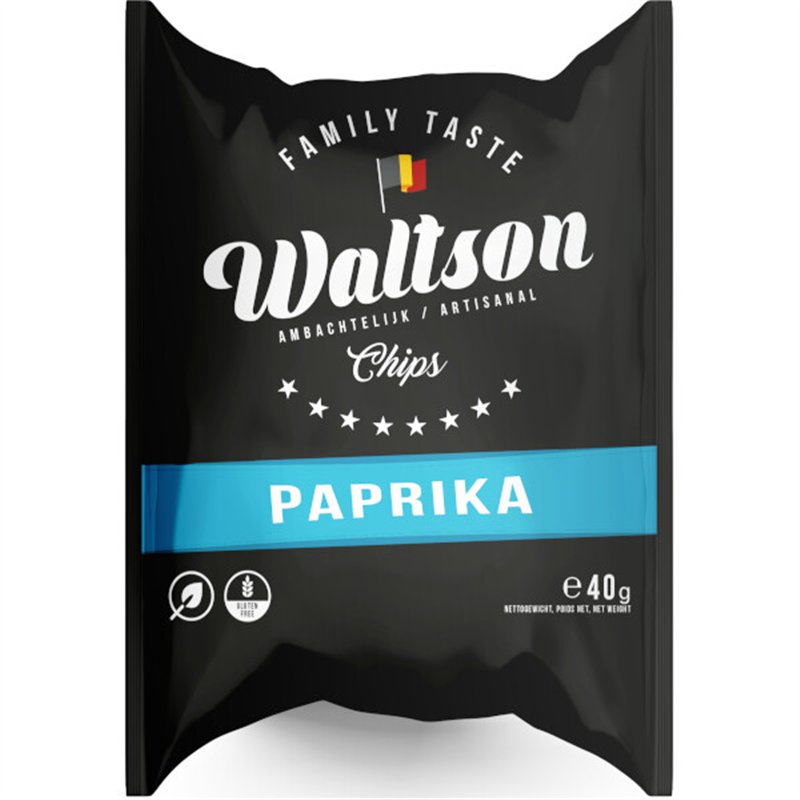 Belgian chips paprika 40g
