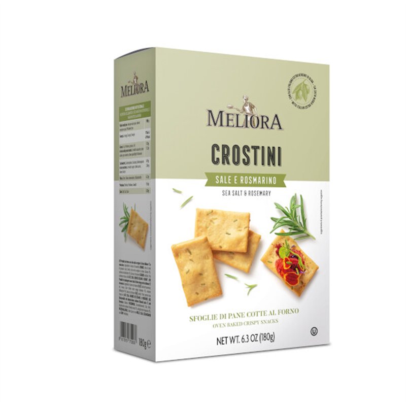 Crostini rosemary and sea salt box 180g
