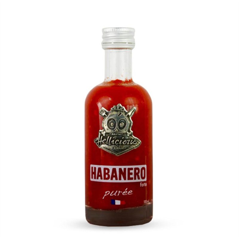 Spicy sauce puree habanero 100ml
