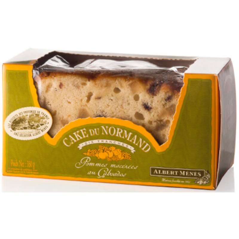 Norman cake with Calvados marinated apples 350g