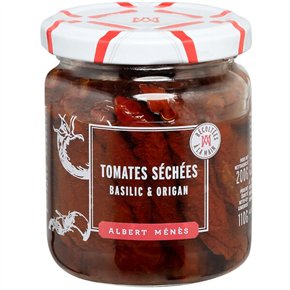 Gedroogde tomaten in extra zuivere olijfolie 110g