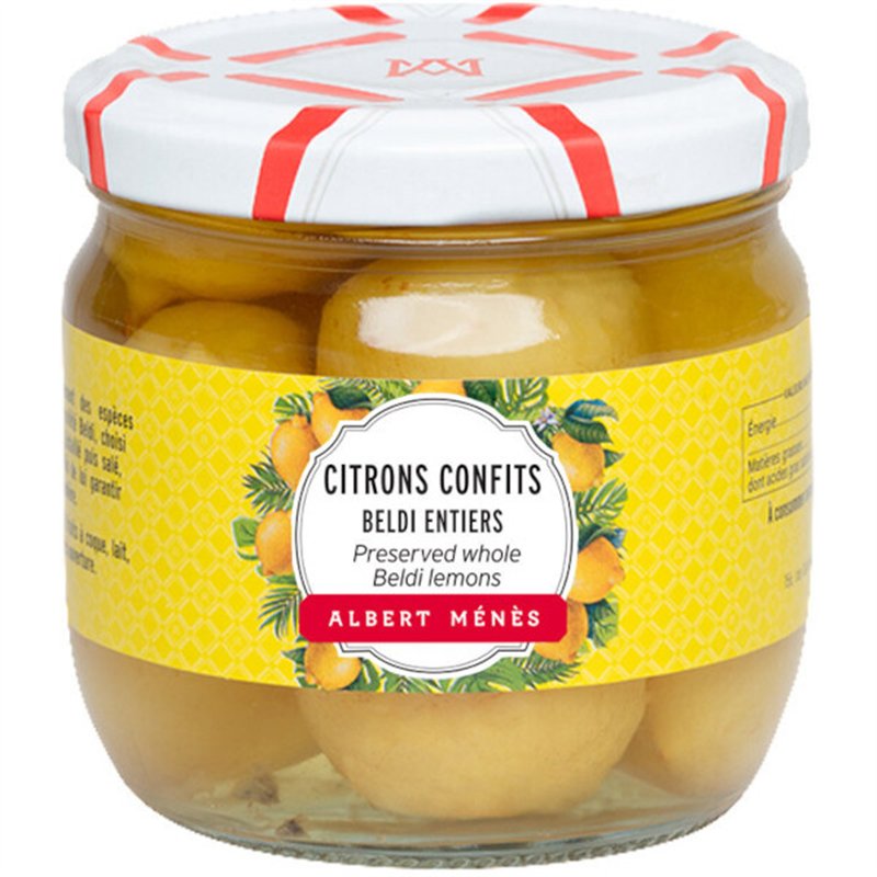 Citrons Confits Beldi Entiers 190g