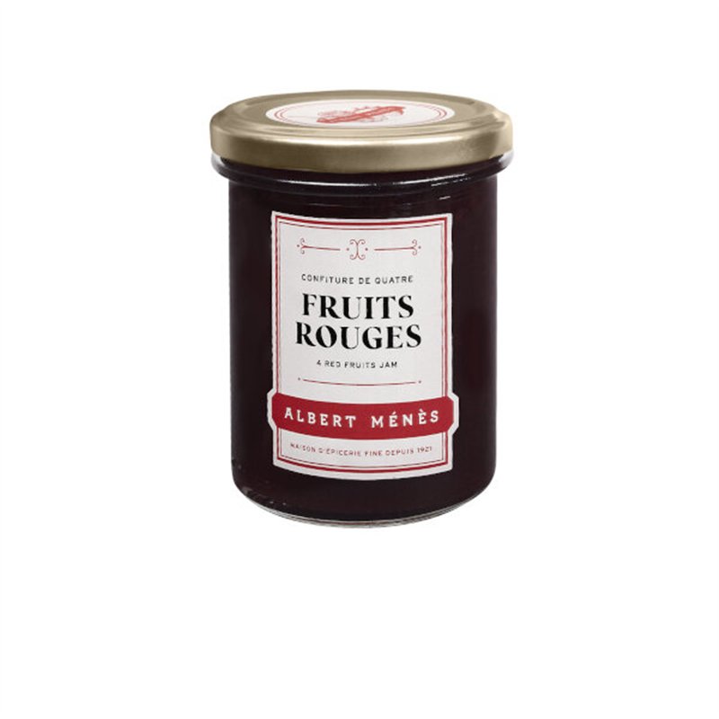 Additional 4 red fruit jam 280g