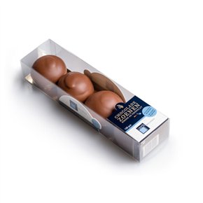 Milk chocolate kisses (box of 4) 140g