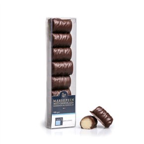 Marsepein pralines met pure chocolade 110g
