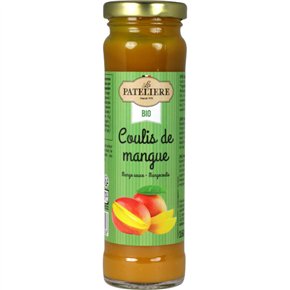 Coulis de mangue 75% de fruits 165 g