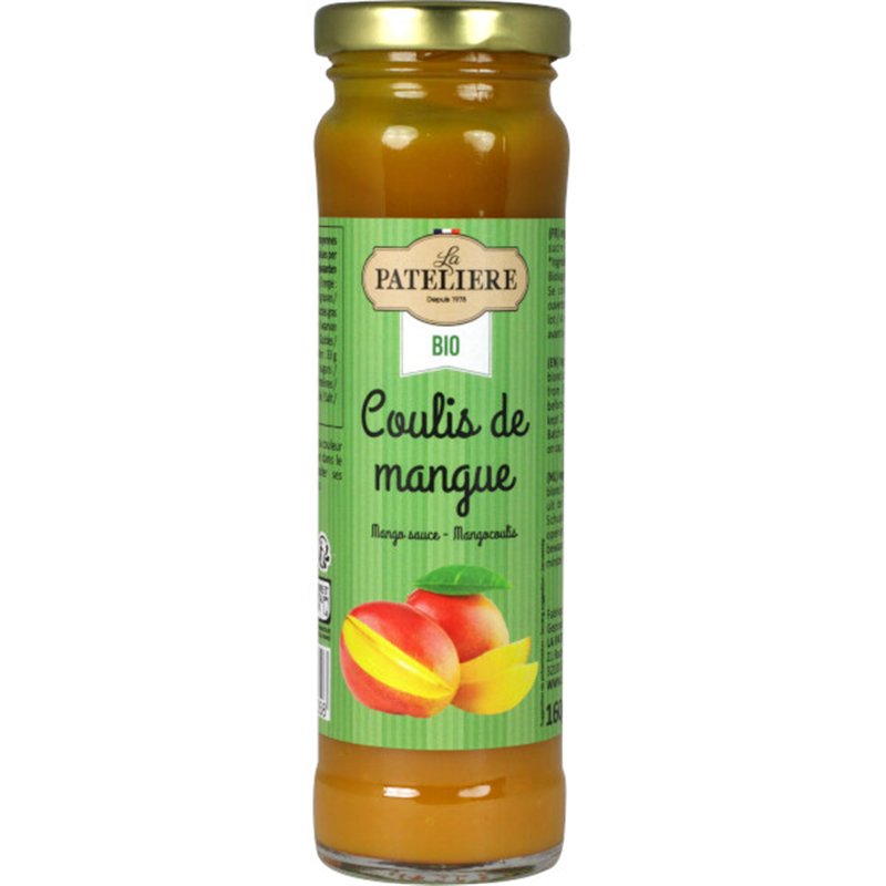 Coulis de mangue 75% de fruits 165 g