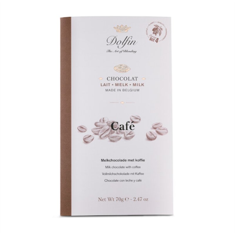 Milk chocolate with coffee 70g