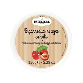  Bigarreaux rouges confits 150g