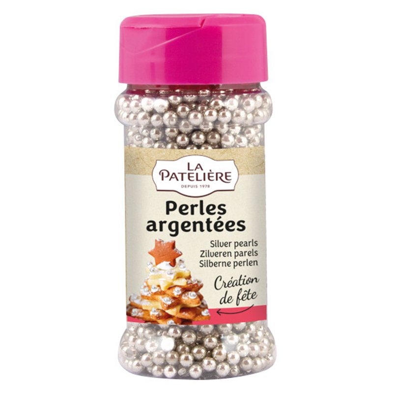 Silver beads 85g