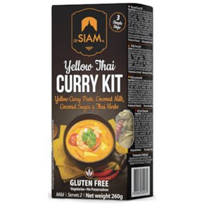 Kit pour curry jaune 260g
