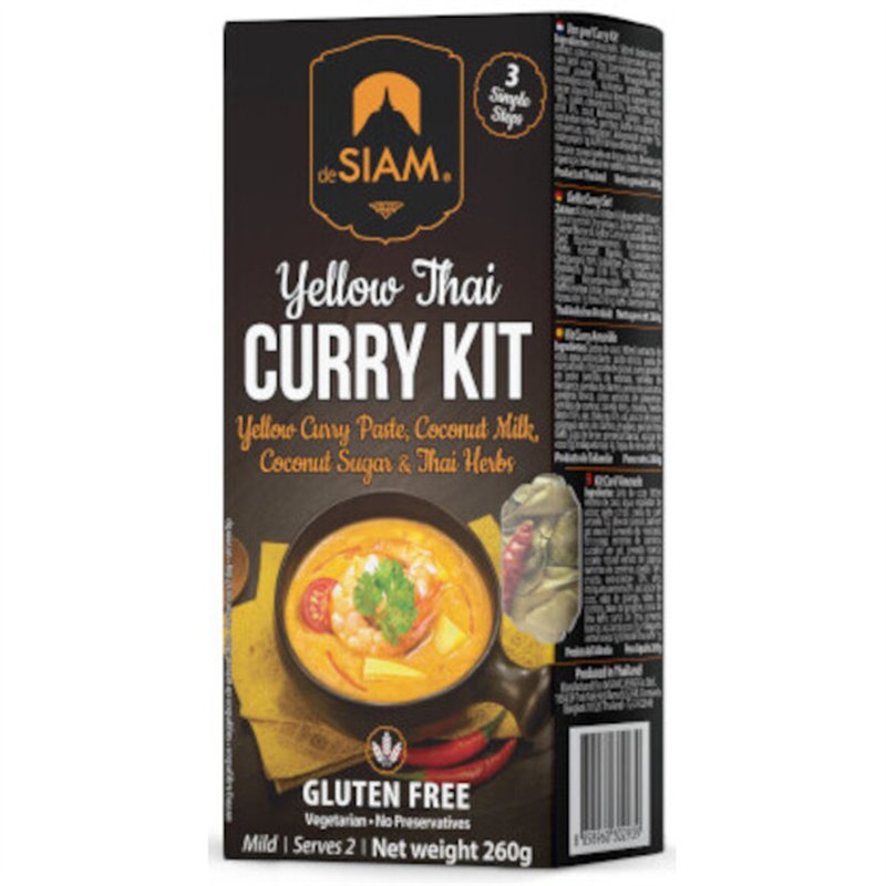 Yellow Curry cooking set 260g