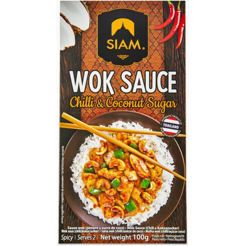 Sauce wok (piment & sucre de coco) 100ml