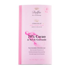 Extra dark 70% Guérande salt 70g