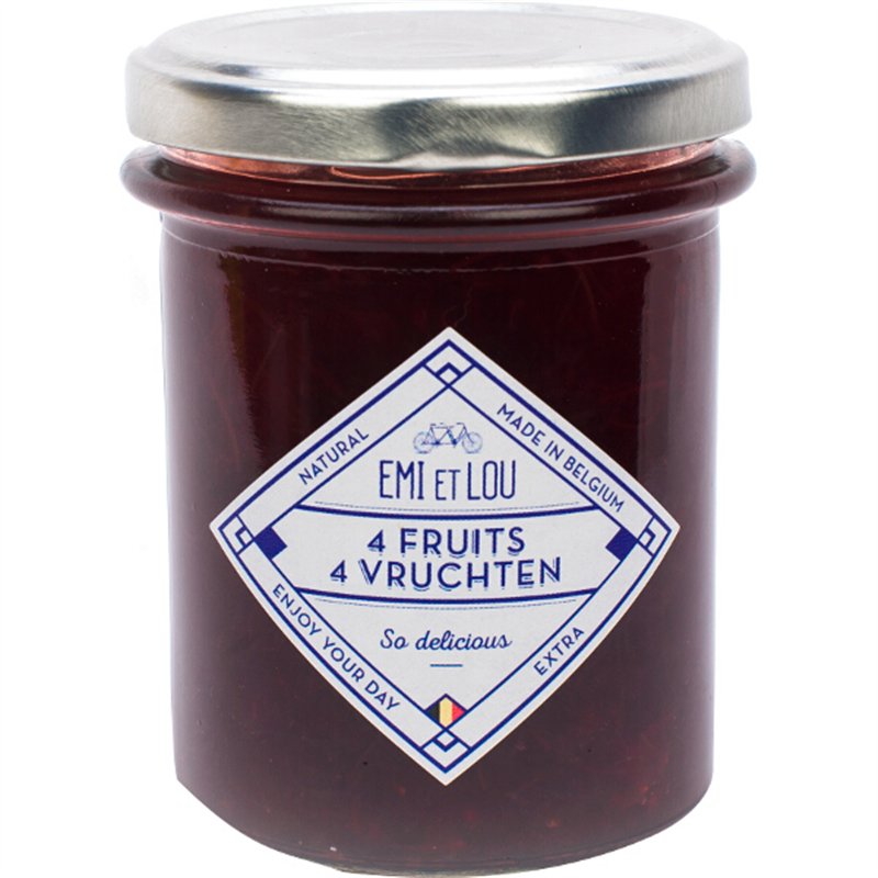 Konfituur 4 Fruits 215g
