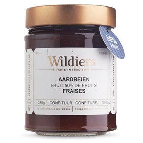 Konfituur 50% fruit Aardbeien 285g