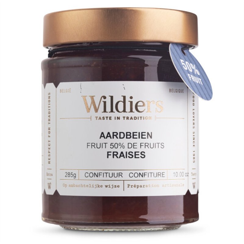 Confiture 50% fruits Fraises 285g
