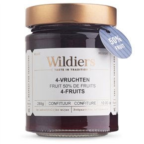 Confiture 50% fruits 4 Fruits 285g