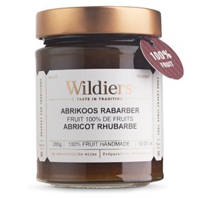 100% Fruit Spread 285g rhubarb fruit apricot