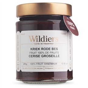 100% Fruit Spread fruit cherry red berries 285g
