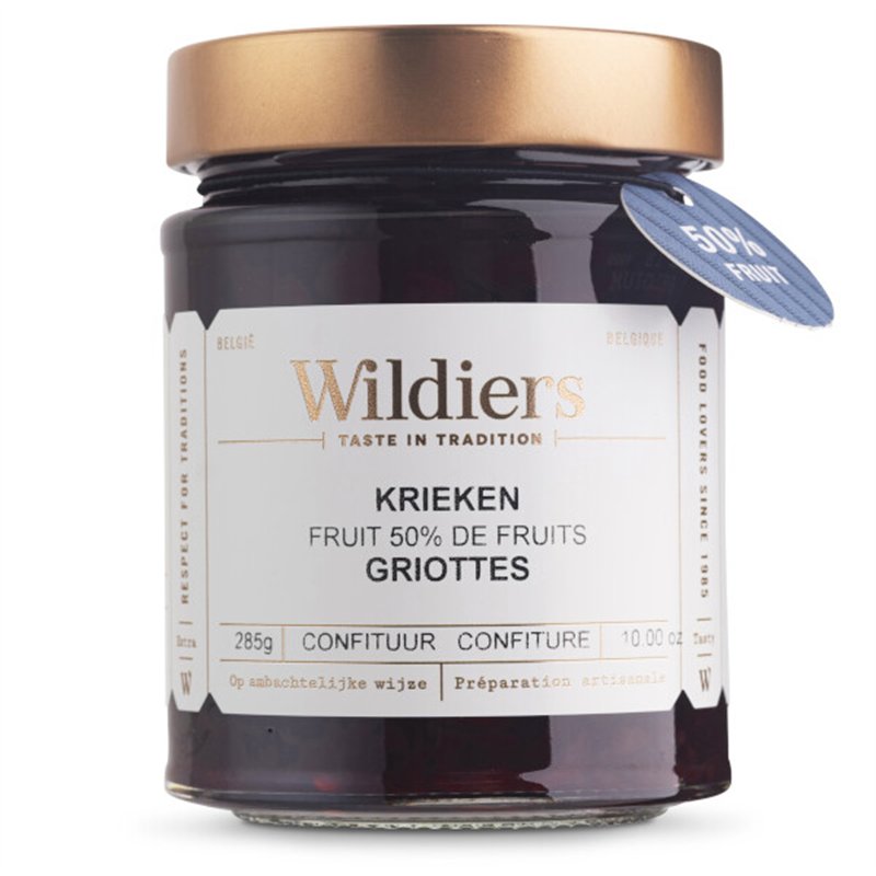 Jam 50% fruit Cherries 285g