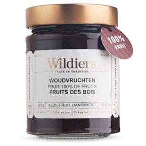 Confitures 100% fruit fruits des bois 285g