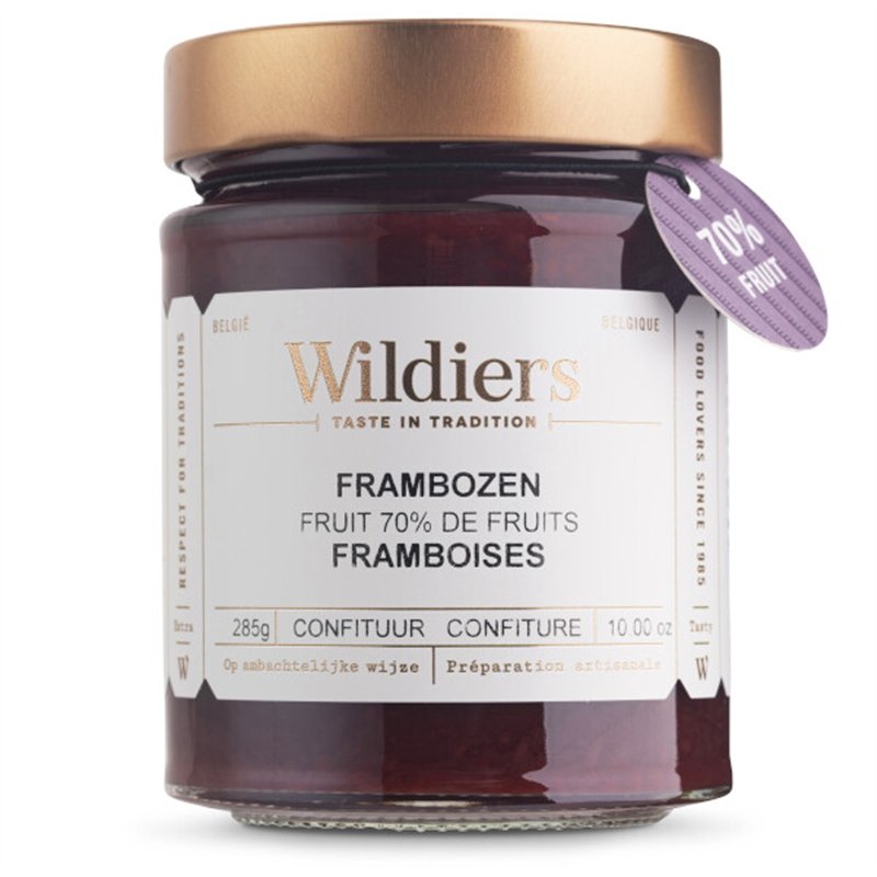 Confiture 70% fruits Framboises 285g