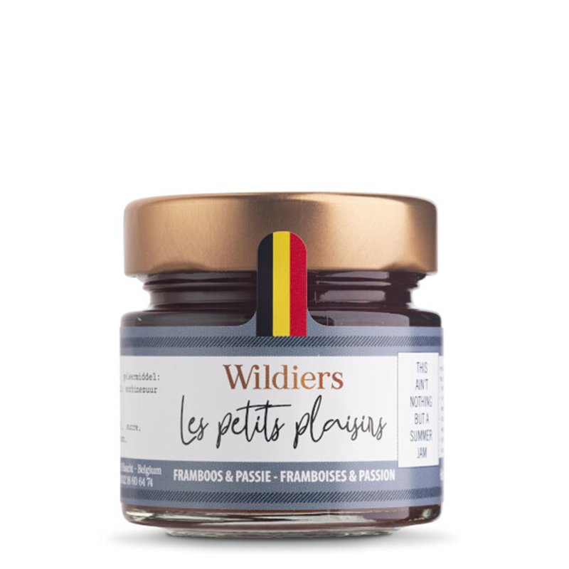 Zomer konfituur Framboos passievrucht 125g