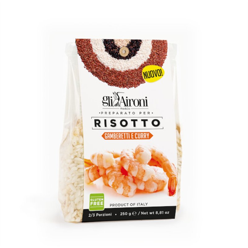 Prawns & Curry Risotto Mix 250g
