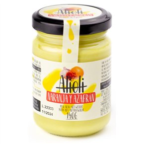 Orange and saffron alioli 140g