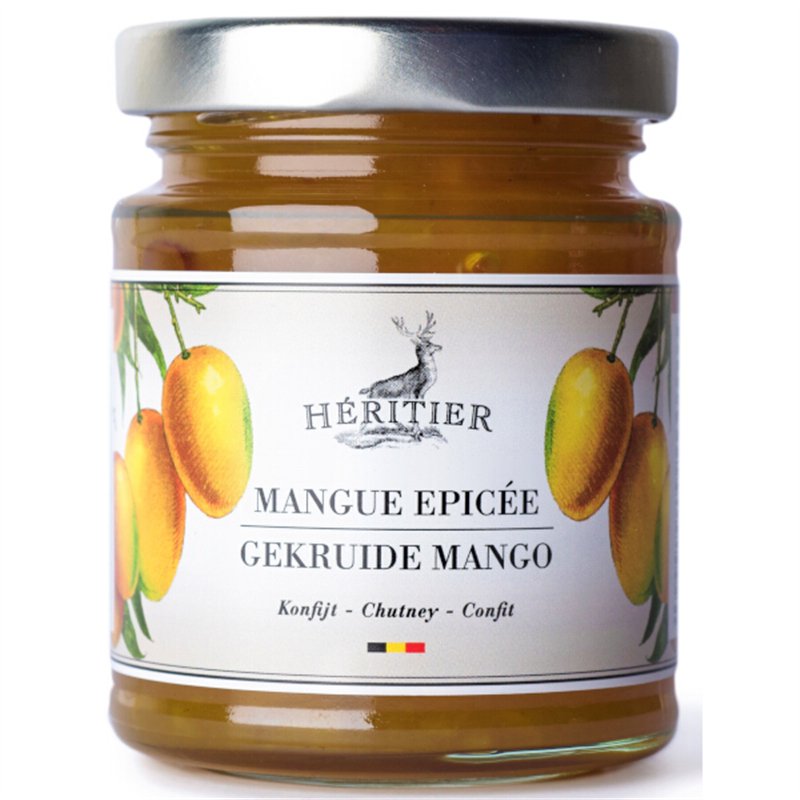 Spiced Mango chutney 180gr.