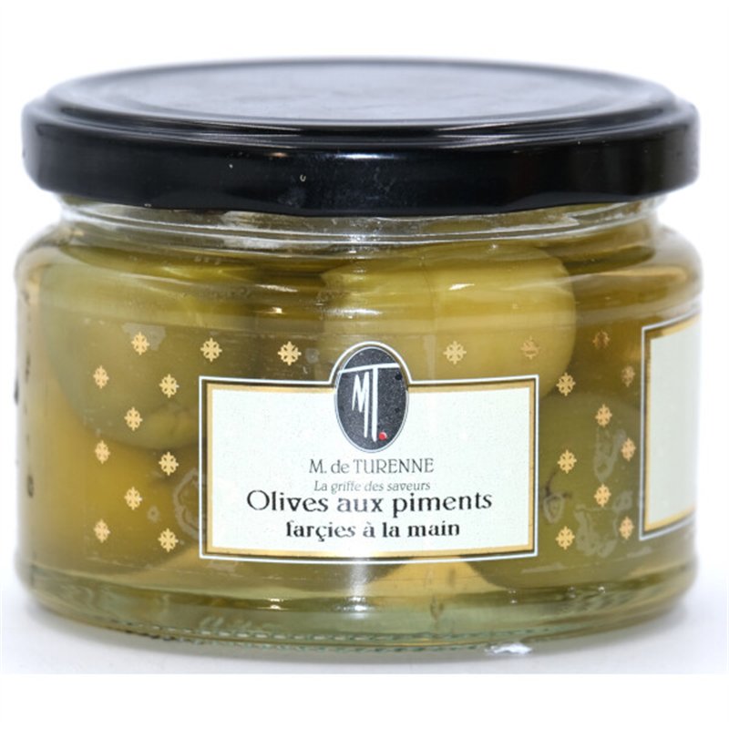 Pepper-stuffed olives 280g
