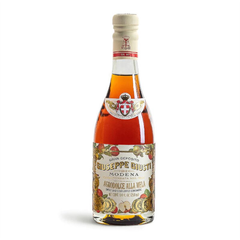 Sweet and sour vinegar sauce with apple 250ml