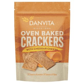 Crackers met Cheddar kaas 100g