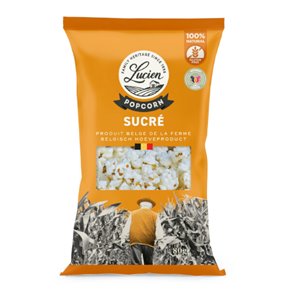 Belgische popcorn  zoet 55g