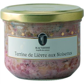 Hare terrine with hazelnuts 180g