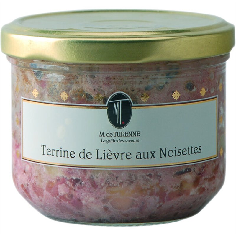 Hare terrine with hazelnuts 180g