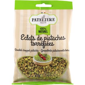 Roasted pistachios in shards 50g
