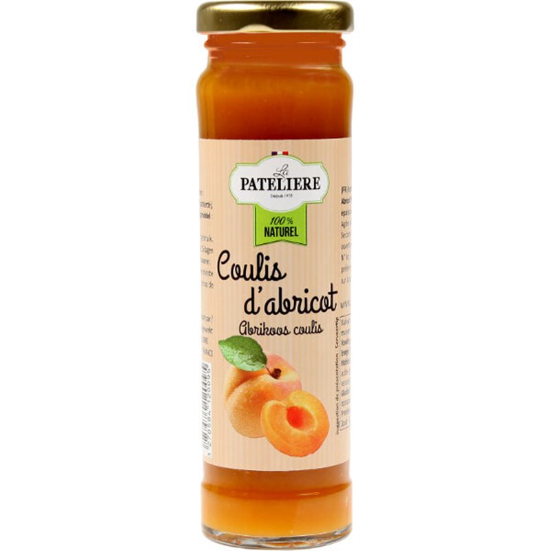 Apricot coulis 70% fruits 165g