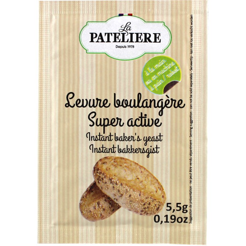 Super Active baker's yeast, 5 x 5.5 g