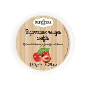 Candied red cherries 150g