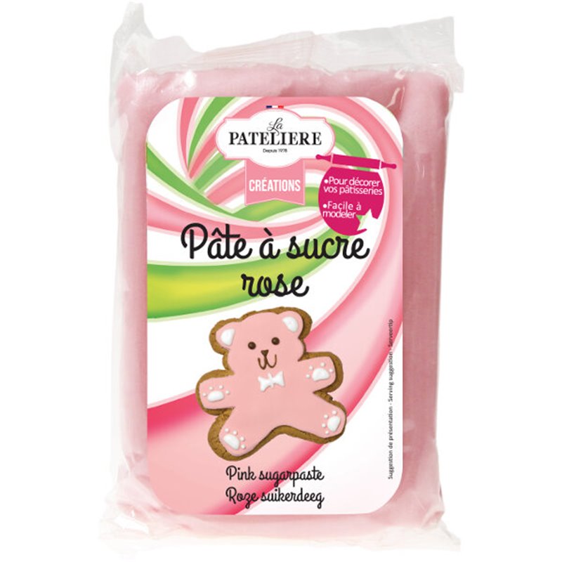 Pink sugar paste 250g