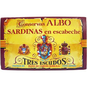 Sardines with Escabèche sauce 120gr