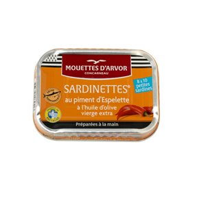Sardinettes Espelette & Olive Oil 100g