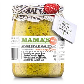 Malizzano, Spicy Green pepper sauce 550g